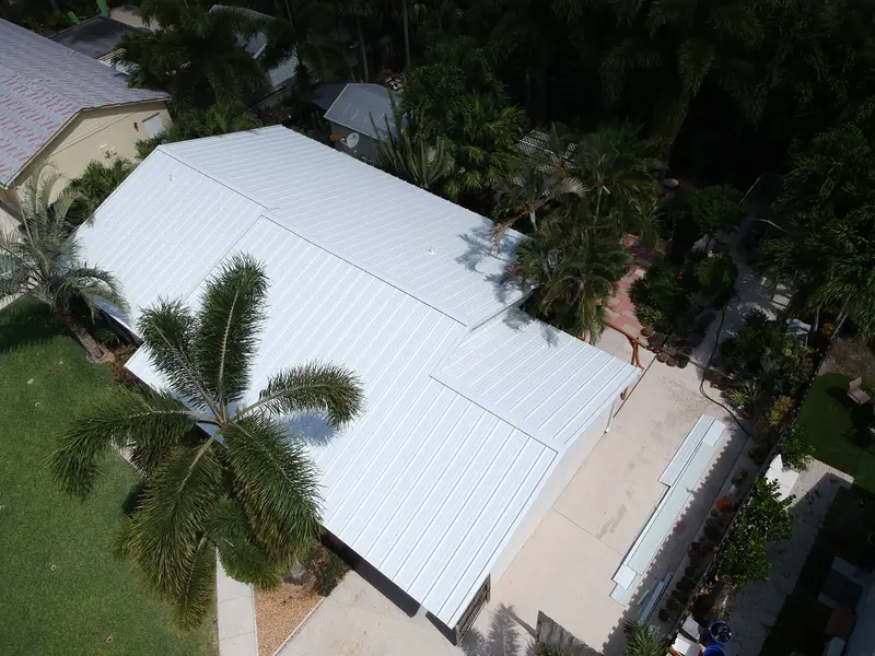 Standing Seam Metal Roof Installation